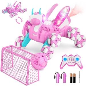 Remote control stunt Mantis 8WD 360° Drift Car Pink Lights Spray NEW